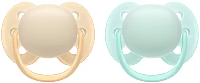 Zalăgăli Philips Avent - Ultra moi, 0-6 luni, 2 bucăți, pastelate