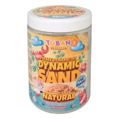 Nisip Senzorial Modelabil - natural, 1 kg Tuban TU3557