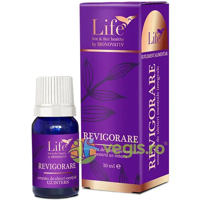 Revigorare - Amestec de Uleiuri Esentiale pentru Uz Intern 10ml