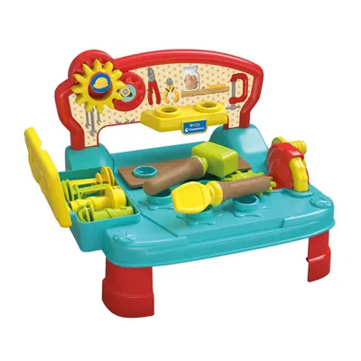 Jucarie bebelusi Baby Clementoni Montessori Banc de lucru cu scule