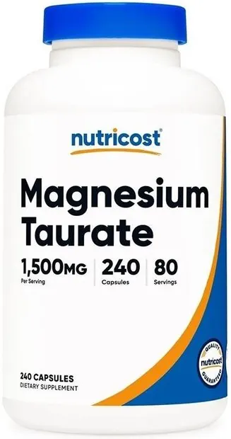 Magnesium Taurate, 240 capsule, Nutricost