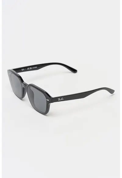 Ochelari de soare unisex cu lentile in degrade - Negru stins