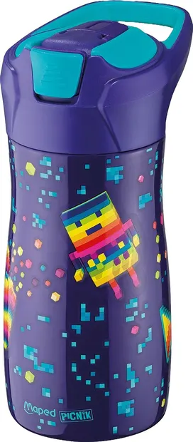 Sticlă de apă Maped Concept Kids - Pixel, 430 ml