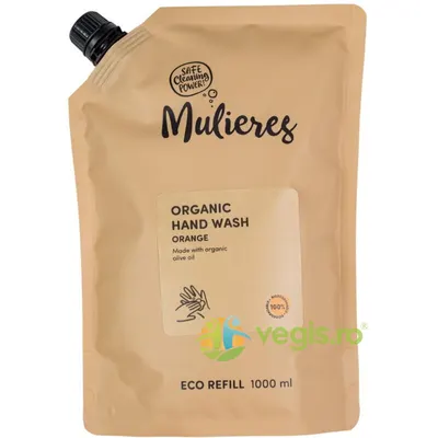 Sapun Lichid 100% Ingrediente Naturale Refill Orange 1L