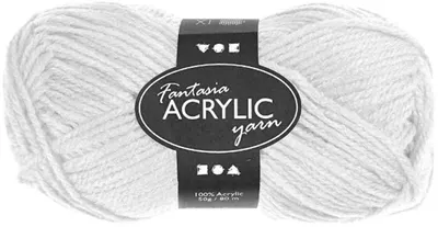 Fire pentru decor Creativ Company - alb, 50 g