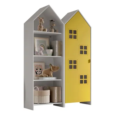 Șifonier de copii galben/alb deschis 115x171,5 cm CASAMI BRUGES – Vipack