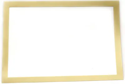 Ramă magnetică pentru hârtie A3 Em Art - 32.6 х 45 cm, autoadeziv, auriu