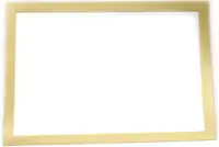 Ramă magnetică pentru hârtie A3 Em Art - 32.6 х 45 cm, autoadeziv, auriu