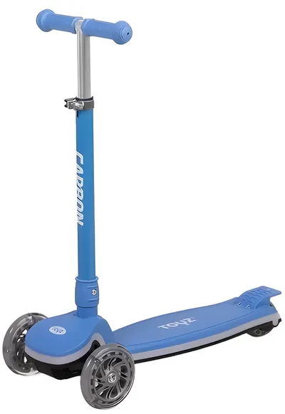 Trotinetă pentru copii Caretero Toyz - Carbon, albastru deschis