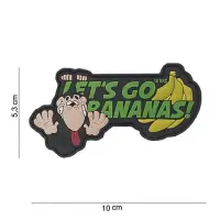 Patch velcro Let's go bananas 3d - Default Title
