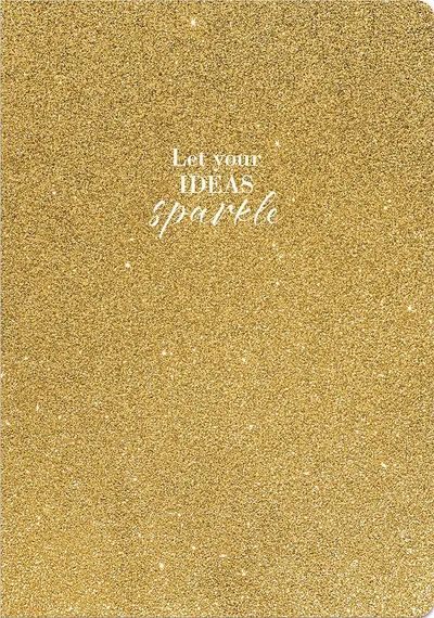 Caiet Lastva Sparkle - A5, 52 foi, linii largi, sortiment