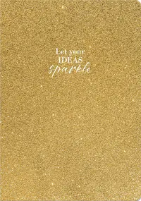 Caiet Lastva Sparkle - A5, 52 foi, linii largi, sortiment