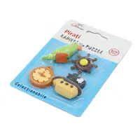 Radiere puzzle colecționabile seria Pirați busolă