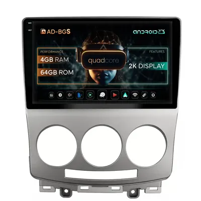 Navigatie 2K Mazda 5 (2005-2010), Android, S-Quadcore 4GB RAM + 64GB ROM, 9.5 Inch - AD-BGS90042K+AD-BGRKIT324