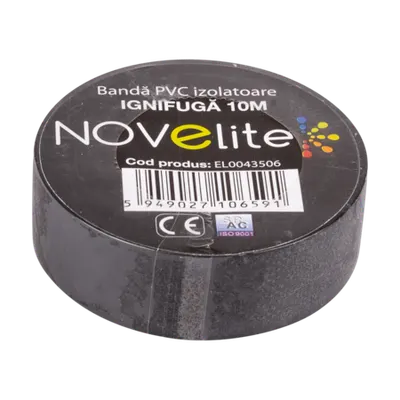 Banda Izolatoare IGN PVC 10m Negru