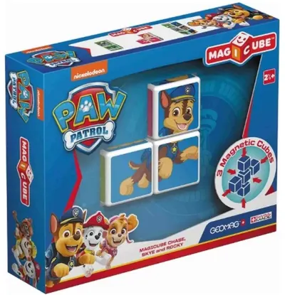Set de cuburi Geomag - Magicube PAW Patrol, diferite personaje