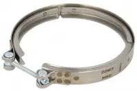 Colier sistem esapament (151mm-127mm, aluminiu) potrivit RVI KERAX, MAGNUM, PREMIUM 2; VOLVO 7700, 8500, 8700, 9700, 9900, B10, B12, B9, FH, FH II, FH12, FH16, FL10, FL12 D10A320-THD100DD 01.85-