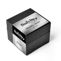Gel NAILSUP Metalic Silver 8g pentru Pictură, Nail Art și Efect Metalic