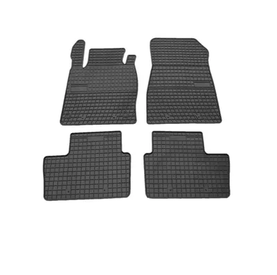 Set covorase auto din cauciuc Nissan Juke 2 2019- prezent, presuri FROGUM, Negru