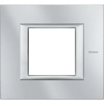 Rama dreptunghiulara Axolute aluminiu monocrom 2 module - Aluminiu