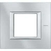 Rama dreptunghiulara Axolute aluminiu monocrom 2 module - Aluminiu