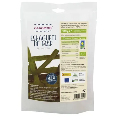 Alge sea spaghetti bio 100g Algamar