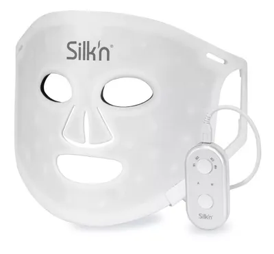 Mască de față Silk'n - LED Face Mask 100, 4 viteze, alb