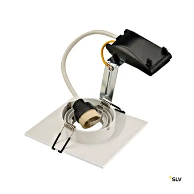 NEW TRIA XL patrat GU10 albDownlight