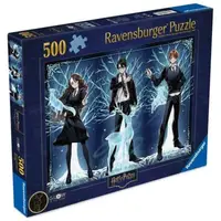 Ravensburger - Puzzle care straluceste in intuneric Harry Potter 500 piese