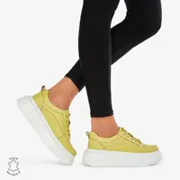 Pantofi Casual de dama din Piele Naturala CRL0566 MUSTAR