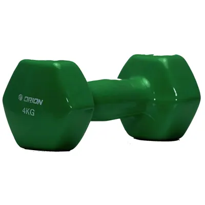 Gantera vinyl Orion 4 kg verde
