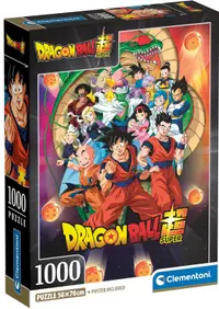 Puzzle Clementoni din 1000 piese - Personaje din Dragon Ball