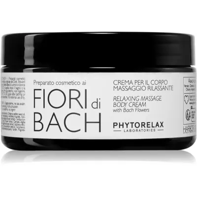 Phytorelax Laboratories Fiori di Bach crema de corp nutritiva pentru relaxare 300 ml