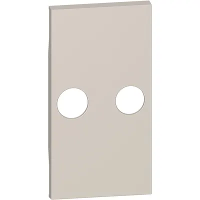 Tasta 2 module pentru prizele tv Bticino Living Now KM25M2, nisip