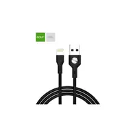 Cablu USB la Lightning pentru iPhone, 1 metru, 3A, incarcare rapida, negru Cod: GC-60I / GC-71