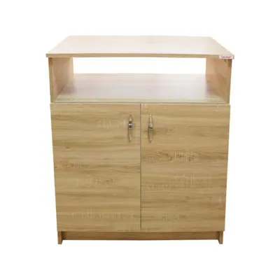Comoda Soft 2 usi, sonoma, 75 x 87 x 39 cm