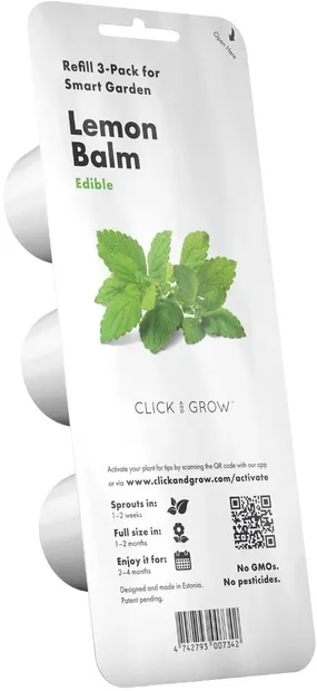 Semințe Click and Grow - Lemon balm, 3 rezerve