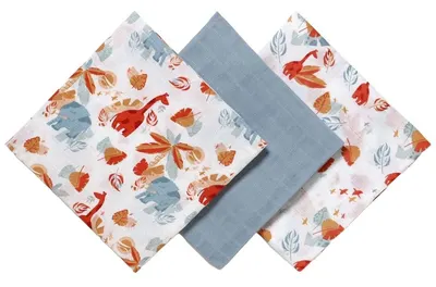 Set de scutece Babyono Soft - 348/07, 70 x 70 cm, 3 bucăți