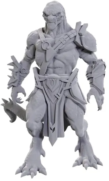 Miniatură Wizkids Games: Dungeons & Dragons - Draconian Mastermind (Nolzur's Marvelous Unpainted Miniatures)