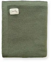 Pătură Merino Cotton Hug - 80 х 100 cm, măslin