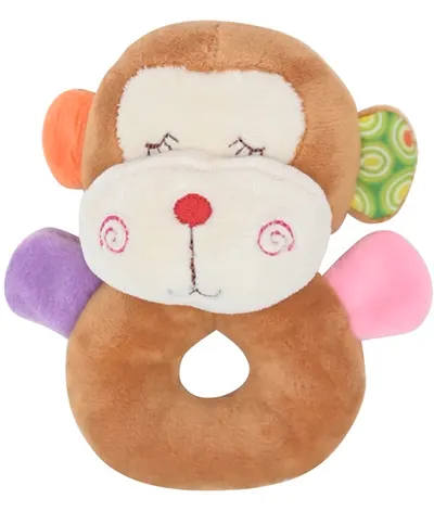 Zrăgănitoare moale Lorelli Toys - Maimuţă