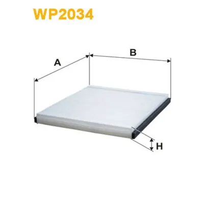 Filtru, aer habitaclu WIX FILTERS WP2034