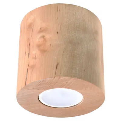 Corp de iluminat pentru tavan ORBIS lemn natural