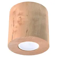 Corp de iluminat pentru tavan ORBIS lemn natural