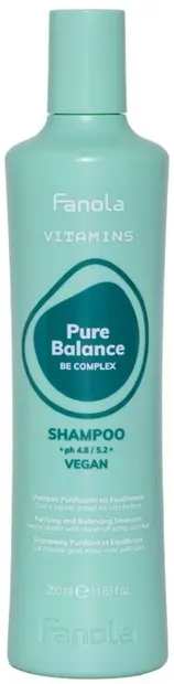 Fanola Vitamins Șampon purificator și echilibrant Pure Balance, 350 ml