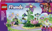 Constructor LEGO Friends - Carusel cu flori și cești de ceai (42702)
