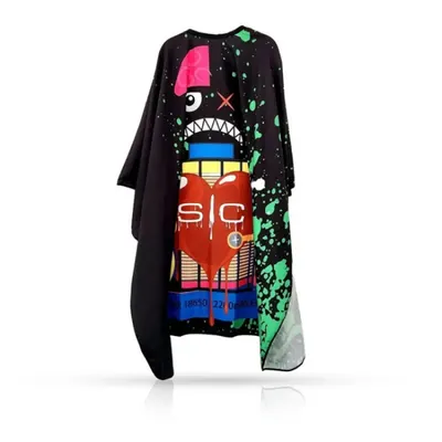 Pelerina - STYLECRAFT - frizerie/coafor - RADIOACTIVE BLACK - AMANTSCRADN