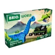 Trenulet cu baterii, aventura dinozaurilor BRIO