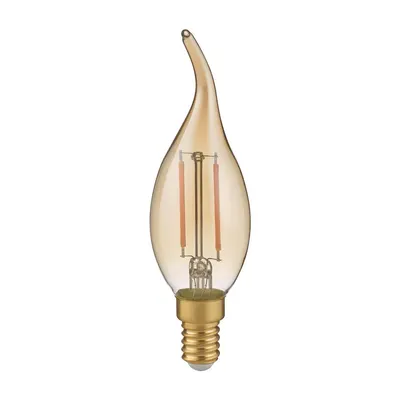 Bec E14, cu lumină albă caldă cu intensitate reglabilă 4 W Windstorkerze – Trio