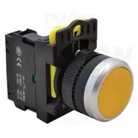 Comutator simplu, galben NYK3-Y 1×NO, 5A/230V AC-15, IP65